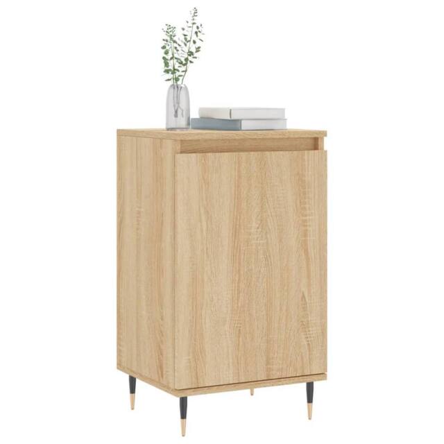 Berkfield Home Sideboard Sonoma Oak 40x35x70 cm Engineered Wood in Light Sand - Size: 40 x 35 x 70 cm - image 1