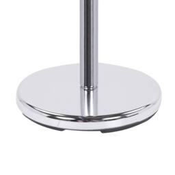 Wyld and Coco Glamour Industrial Coat Stand Silver Steel Freestanding Rack - thumbnail 5