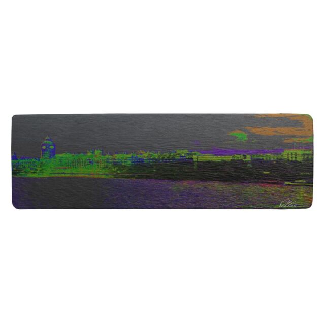 Benjamin Tate Design Landscape London With A Difference Runner Rug in Natural - Size: 67 cm x 230 cm - image 1