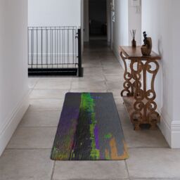 Benjamin Tate Design Landscape London With A Difference Runner Rug in Natural - Size: 67 cm x 230 cm - thumbnail 3