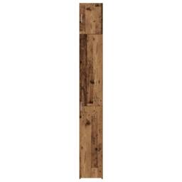 Berkfield Home Slim Storage Cabinet Old Wood 30x42.5x225 cm Engineered Wood in Brown - thumbnail 7
