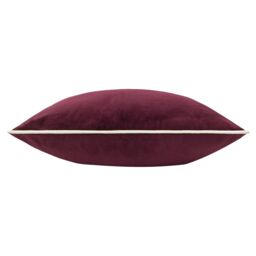 Furn Pineberry Forest Embroidered Velvet Cushion in Purple - Size: 45 cm x 45 cm - thumbnail 3