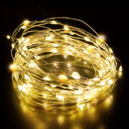 Desiretech LED Battery-Powered Fairy Lights Copper Wire String Lights 4Pack 50LED in Warm White - thumbnail 2
