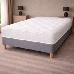 Sloomy Chelsea Bonnell Sprung Memory Mattress in White - Size: King - thumbnail 9