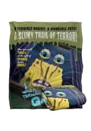 Spongebob Teenage Gary Silky Touch Super Soft Throw Blanket 152 X 127 cm in White - thumbnail 2