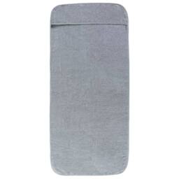 Berkfield Home Beach Towels 4 pcs Grey 60x135 cm Fabric 400 GSM - thumbnail 4