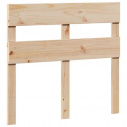 Berkfield Home Bed Frame without Mattress 90x200 cm Solid Wood Pine in Brown - thumbnail 6