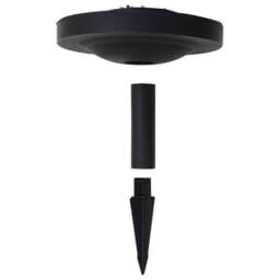 Berkfield Home Outdoor Solar Lamp LED Spherical 40 cm RGB in White - thumbnail 6