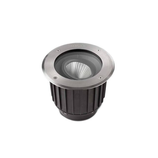 Netlighting Gea Cob LED Outdoor Recessed Floor Light IP67 in Grey - image 1