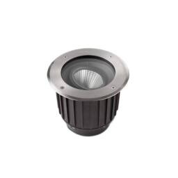 Netlighting Gea Cob LED Outdoor Recessed Floor Light IP67 in Grey - thumbnail 1
