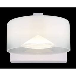 Netlighting Belinda Integrated LED Wall Lamp White Matt Opal Glass Shade LED 4000K - thumbnail 5