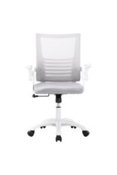 H&O Direct Office Ergonomic Gaming Chair for Home Office Computer Swivel Chair in Grey - thumbnail 3