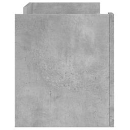 Berkfield Home TV Cabinet Concrete Grey 80x35x40 cm Engineered Wood - Size: 80 x 35 x 40 cm - thumbnail 5