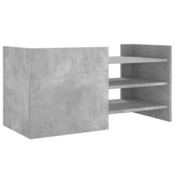 Berkfield Home TV Cabinet Concrete Grey 80x35x40 cm Engineered Wood - Size: 80 x 35 x 40 cm - thumbnail 6