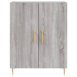 Berkfield Home Highboard Grey Sonoma 69.5x34x180 cm Engineered Wood - thumbnail 8