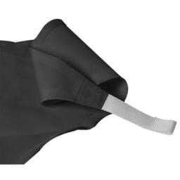 Primrose 5m Triangle Water Resistant Patio Sun Shade 96.5% UV Block Free Rope in Dark Grey - thumbnail 2