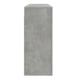Berkfield Home Wall Cabinet Concrete Grey 80x33x80 cm Engineered Wood - Size: 80 x 33 x 80 cm - thumbnail 5