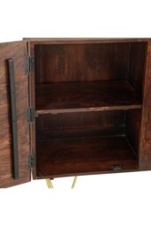 IH Design Jusleen Solid Mango Wood 2 Door 3 Drawer Extra Large Sideboard in Brown - thumbnail 5