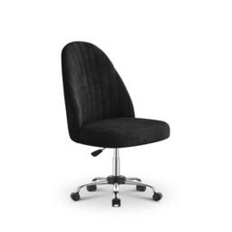 FLAVORA Black Adjustable Swivel Office Chair or Home/Office New - Size: 0.6m2 - thumbnail 1