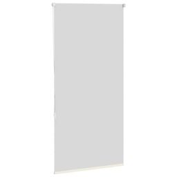 Berkfield Home Roller Blind Blackout Off-White 75x150 cm Fabric Width 70.7 cm Polyester in White - thumbnail 4
