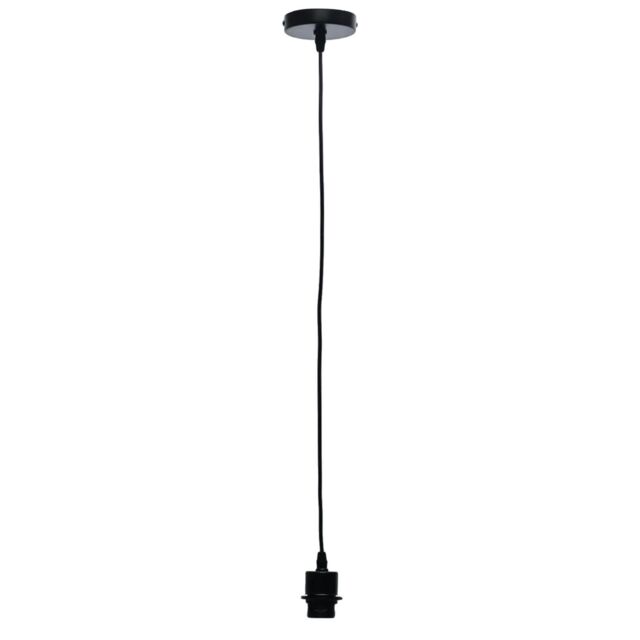 First Choice Lighting Cassidy - Black Ceiling Pendant Flex Suspension Kit for Shades - image 1