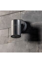 CGC Lighting 'Mia' Dark Grey Stainless Steel GU10 Down Outdoor Wall Light IP44 - thumbnail 3