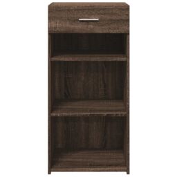 Berkfield Home Sideboard Brown Oak 45x42.5x93 cm Engineered Wood - thumbnail 4