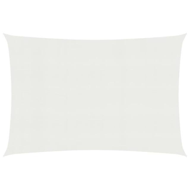 Berkfield Home Sunshade Sail 160 g/m ² White 5x8 m HDPE - image 1