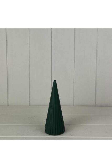 KDMD Green Ceramic Tree Decoration - 16mm in Dark Green - image 1