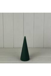 KDMD Green Ceramic Tree Decoration - 16mm in Dark Green - thumbnail 2