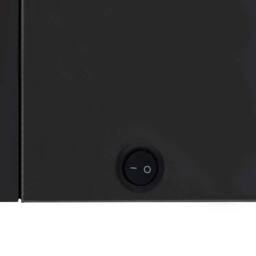 Berkfield Home LED Bathroom Mirror Cabinet 80x12.2x68 cm in Black - thumbnail 7