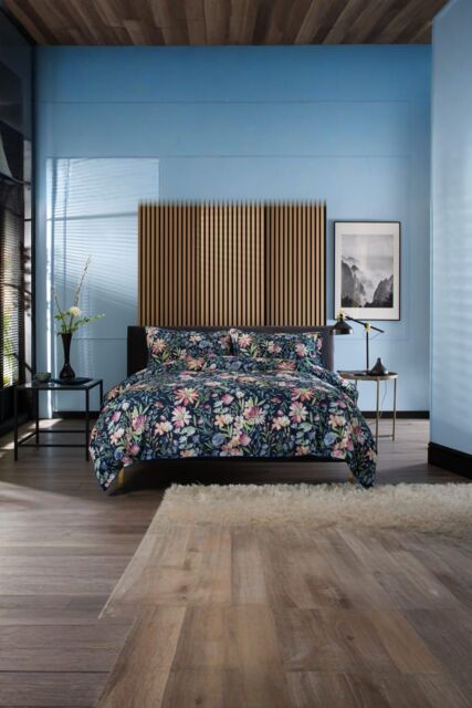 Deyongs Spring Flowers Duvet Set with Digitally Printed - Size: Double - image 1