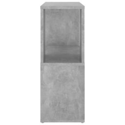Berkfield Home Book Cabinet Concrete Grey 60x24x63 cm Engineered Wood - Size: 60 x 24 x 63 cm - thumbnail 4