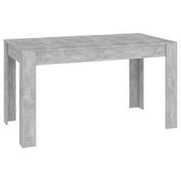 Berkfield Home Dining Table Concrete Grey 140x74.5x76 cm Engineered Wood - thumbnail 2