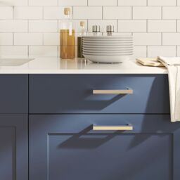 Berkfield Home Cabinet Handles 10 pcs Silver 128 mm Stainless Steel