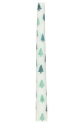KDMD Green Fir Tree Candle Holder with Taper Candle - thumbnail 4