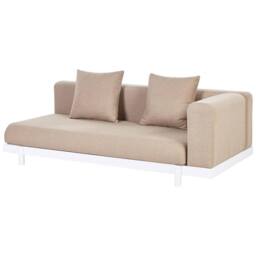 Wyld and Coco Outdoor 5 Seater Sofa Set Coffee Tables Beige Polyester Cushions - thumbnail 7