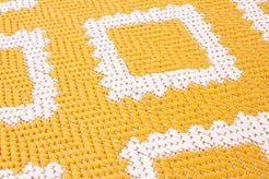 Rugstyle Summer Breeze Outdoor Rug in Gold - Size: 100 cm x 150 cm - thumbnail 3