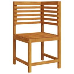 Berkfield Home Charming 3-Piece Garden Bench Set - Solid Acacia Wood in Brown - thumbnail 6