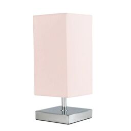 ValueLights Yuko Silver Table LampTouch On/Off - thumbnail 2