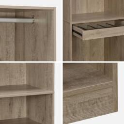 sweeek Modular dressing kit with 2 elements in Brown - thumbnail 4
