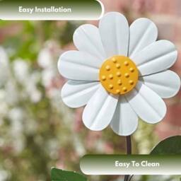 Marco Paul Flower Garden Spinner - Daisy in White - thumbnail 4