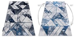 RugsX De Luxe Rug in Yellow - Size: 180 cm x 270 cm - thumbnail 3