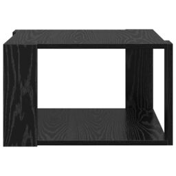 Berkfield Home Coffee Table Black Oak 51, 5x51, 5x30 cm Engineered Wood - thumbnail 6