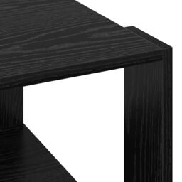 Berkfield Home Coffee Table Black Oak 51, 5x51, 5x30 cm Engineered Wood - thumbnail 8