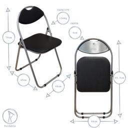 Harbour Housewares Wooden Office Desk & Chair Set - Compact PC Bedroom Study Workstation in White - thumbnail 4