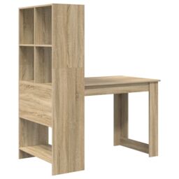 Berkfield Home Sonoma oak 122 x 67 x 145 cm Engineered wood & Particle board in Brown - thumbnail 6
