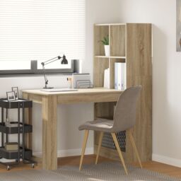 Berkfield Home Sonoma oak 122 x 67 x 145 cm Engineered wood & Particle board in Brown