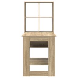 Berkfield Home Sonoma oak 122 x 67 x 145 cm Engineered wood & Particle board in Brown - thumbnail 5