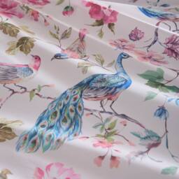Portfolio Home Selene Floral Birds Duvet Cover Quilt Set With Pillow Case Bedding - Size: Super King - thumbnail 3